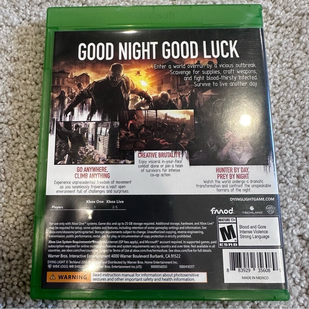 Xbox One | Dying Light (2015) | Case & Game - Picture 5 of 5